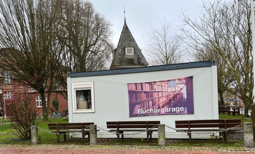 Container wird Garage